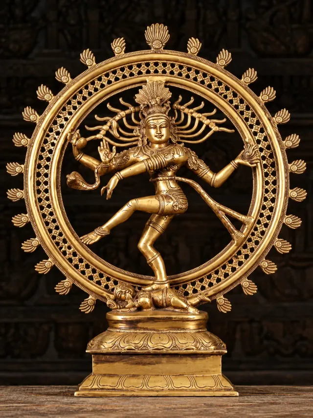 Brass Nataraja showpiece